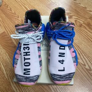NMD Hu Human Race Pharrell Solar Pack Mother Land Size 8 Adidas